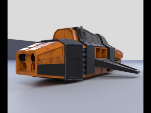spaceship 3D Model