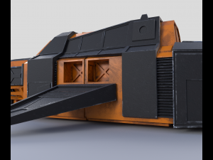 spaceship 3D Model