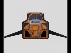 spaceship 3D Model