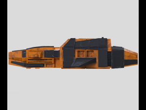 spaceship 3D Model