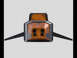 spaceship 3D Model