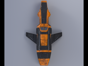 spaceship 3D Model