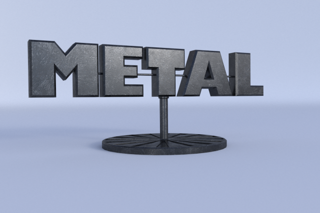 metal room decoration 3D Model .c4d .max .obj .3ds .fbx .stl .blend 
