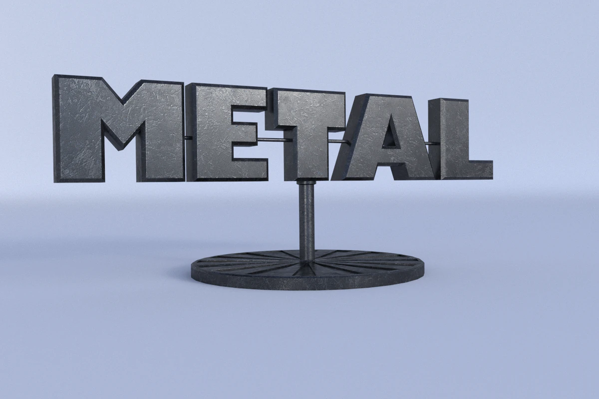 metal room decoration 3D Model .c4d .max .obj .3ds .fbx .stl .blend 
