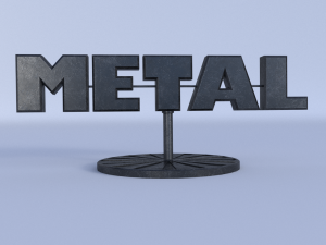 metal room decoration 3D Model