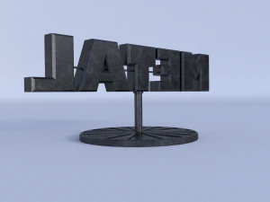 metal room decoration 3D Model