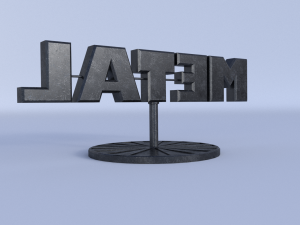 metal room decoration 3D Model