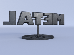 metal room decoration 3D Model
