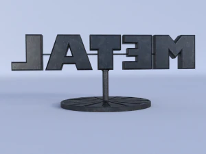 metal room decoration 3D Model
