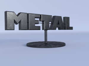 metal room decoration 3D Model