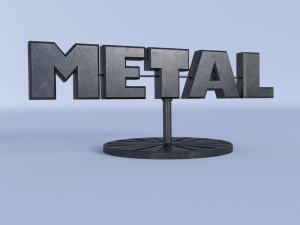 metal room decoration 3D Model