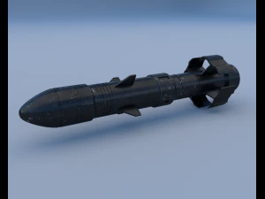 missile 3D Model