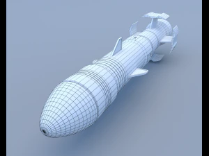 missile 3D Model
