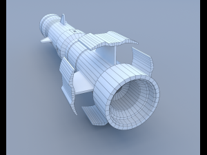 missile Modello 3D