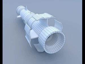 missile 3D Model