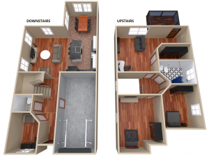 house - floor plan 3Dモデル