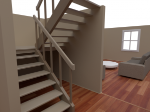 house - floor plan 3Dモデル