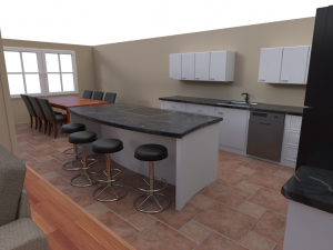 house - floor plan 3Dモデル