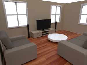 house - floor plan 3Dモデル