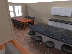 house - floor plan 3Dモデル