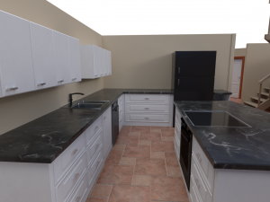 house - floor plan 3Dモデル