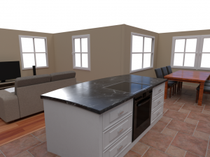 house - floor plan 3Dモデル
