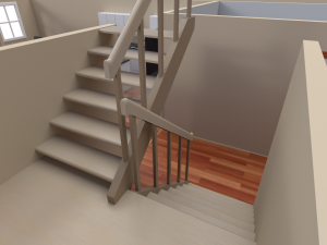 house - floor plan 3Dモデル