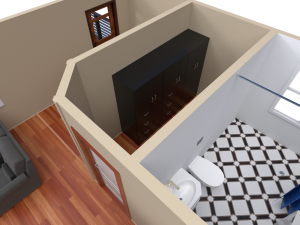 house - floor plan 3Dモデル