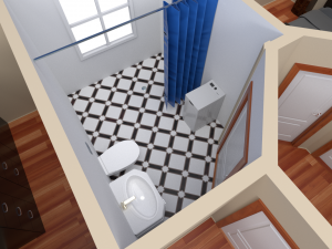 house - floor plan 3Dモデル