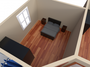 house - floor plan 3Dモデル