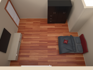 house - floor plan 3Dモデル