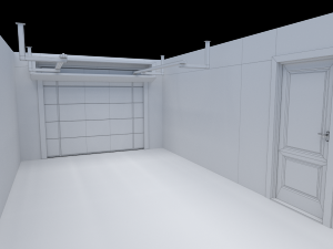house - floor plan non-textured version 3D Model