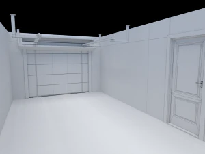 house - floor plan non-textured version 3D Model