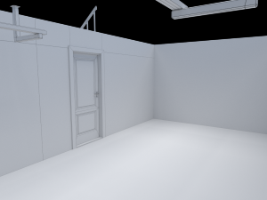 house - floor plan non-textured version 3D Model