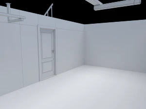 house - floor plan non-textured version 3D Model