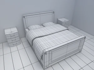 house - floor plan non-textured version 3D Model