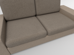 fabric sofa set 3D Model