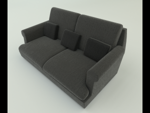 fabric sofa 3D Модель
