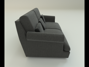 fabric sofa 3D Модель