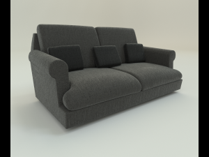 fabric sofa 3D Модель