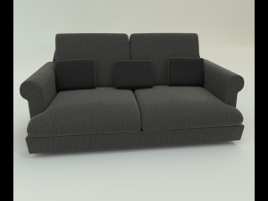 fabric sofa 3D Модель