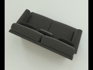 fabric sofa 3D Модель