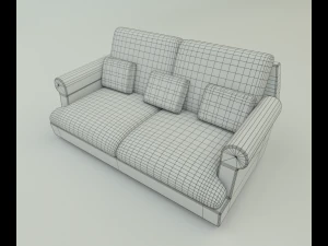 fabric sofa 3D Model