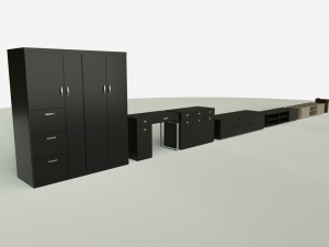 cabinet-closet collection 3Dモデル