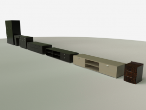 cabinet-closet collection Modello 3D