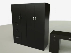 cabinet-closet collection 3D Model