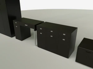 cabinet-closet collection 3D Model