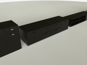 cabinet-closet collection 3D Model