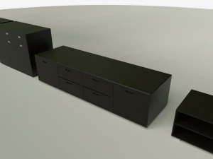cabinet-closet collection 3D Model