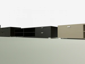 cabinet-closet collection 3D Model